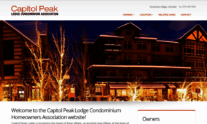 Capitolpeakhoa.com thumbnail