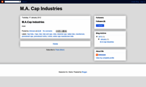 Capmanufactures.blogspot.com thumbnail