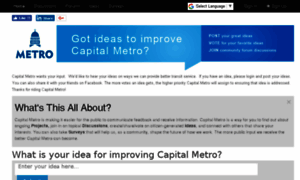 Capmetro.granicusideas.com thumbnail