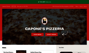 Caponespizzeriamenu.com thumbnail