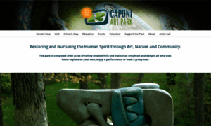 Caponiartpark.org thumbnail