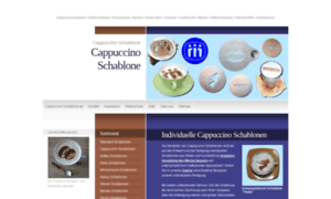 Cappuccino-schablone.de thumbnail