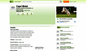Capri-motel-redding.hub.biz thumbnail