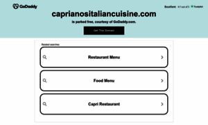 Caprianositaliancuisine.com thumbnail