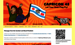 Capricon.org thumbnail