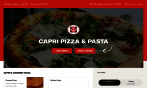 Capripizzapastamenu.com thumbnail