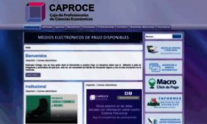Caproce.org.ar thumbnail