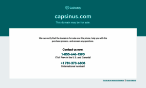 Capsinus.com thumbnail