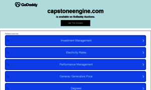 Capstoneengine.com thumbnail