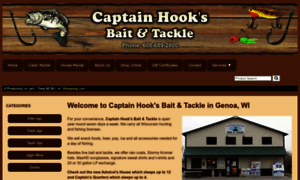 Captainhookstackle.com thumbnail