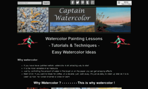 Captainwatercolor.com thumbnail