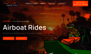 Captdukesairboatrides.com thumbnail