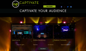 Captivateproductions.com thumbnail