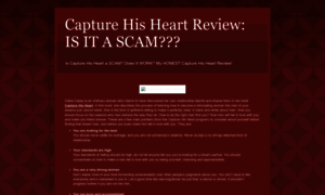 Capture-his-heart-review.blogspot.com thumbnail
