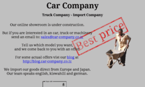 Car-company.co.tz thumbnail