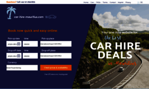 Car-hire-mauritius.com thumbnail