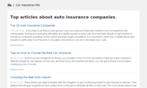 Car-insurance-info.org thumbnail