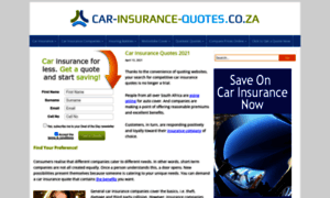 Car-insurance-quotes.co.za thumbnail