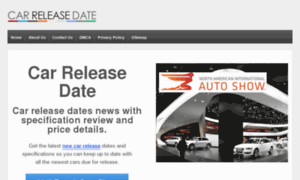 Car-release-date.com thumbnail