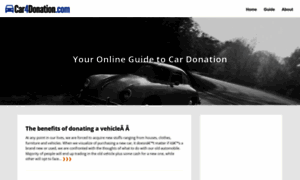 Car4donation.com thumbnail