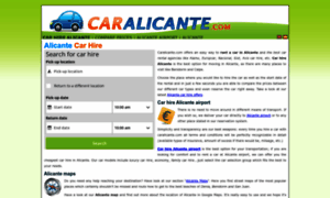 Caralicante.com thumbnail