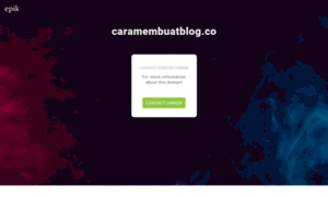 Caramembuatblog.co thumbnail