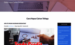 Caramenghilangkancairanditelinga.com thumbnail