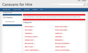 Caravanforhire.co.nz thumbnail