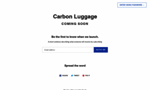 Carbon-luggage-llc.myshopify.com thumbnail