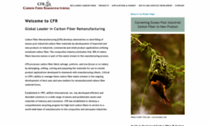 Carbonfiberremanufacturing.com thumbnail