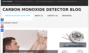 Carbonmonoxidedetector.co thumbnail