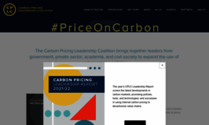 Carbonpricingleadership.org thumbnail