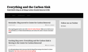 Carbonremoval.wordpress.com thumbnail