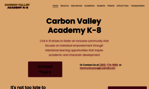 Carbonvalleyacademy.org thumbnail