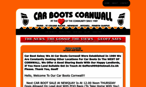 Carbootscornwall.co.uk thumbnail