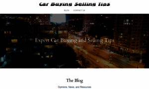 Carbuyingsellingtips.mystrikingly.com thumbnail