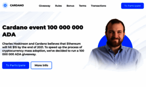 Cardano2021events.com thumbnail