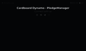 Cardboard-dynamo.pledgemanager.com thumbnail