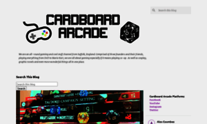 Cardboardarcade.blogspot.co.uk thumbnail