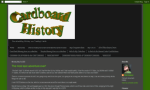 Cardboardhistory.blogspot.com thumbnail
