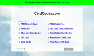 Cardcodes.com thumbnail