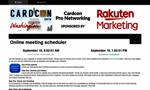 Cardcon2019.meeting-mojo.com thumbnail