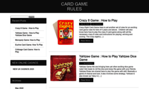 Cardgamerules.net thumbnail