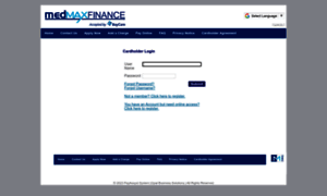 Cardholder.medmaxfinance.com thumbnail