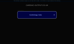 Cardiac-output.co.uk thumbnail