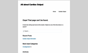 Cardiacoutput.org thumbnail