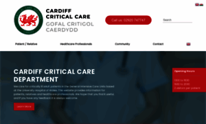 Cardiffcriticalcare.co.uk thumbnail