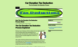 Cardonationstaxdeduction.wordpress.com thumbnail