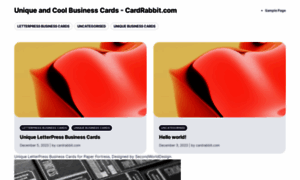 Cardrabbit.com thumbnail