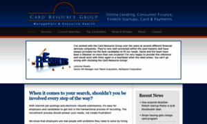 Cardresourcegroup.com thumbnail